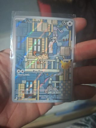 Carta Pokémon Meowth 144/128