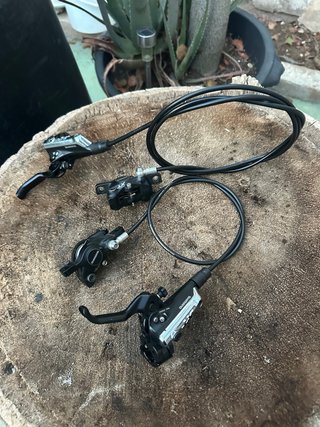Frenos de disco hidráulicos Shimano XT