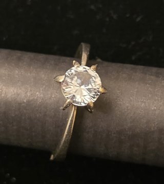 Anillo de compromiso Solitario Clásico