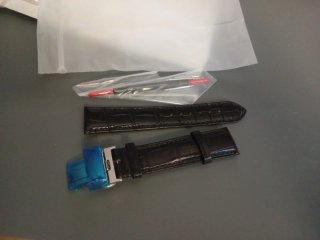 Correa de reloj negra