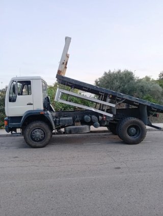 Plataforma volquete basculante camión