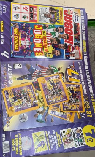 Álbum Liga Este 2026-27 Panini + 200 cromos