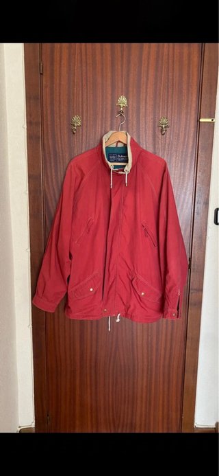Parka Roja de Algodón