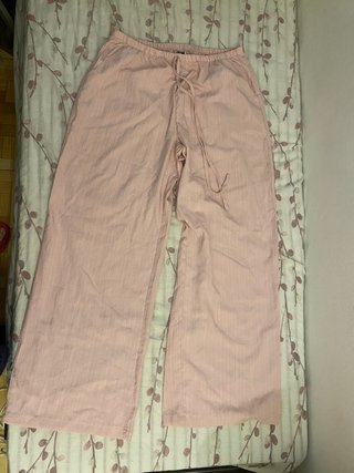 Pantalón Rosa estilo lino