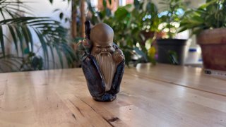 Figura China Vintage Mudman Shouxing