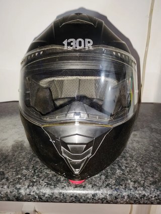 Casco de Moto 130R Negro