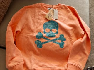 Sudadera Scalpers Niño Naranja