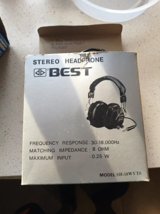 Auriculares Vintage BEST SH-50WVTS
