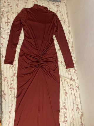 Vestido Burdeos Ajustado