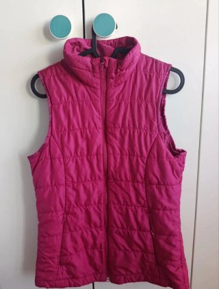 Chaleco acolchado Quechua rosa