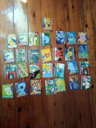 Lote de 27 Cromos Pokémon
