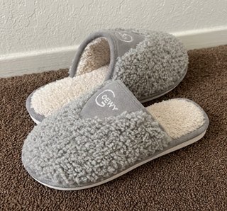Zapatillas Casa Invierno Gris Espuma Memoria