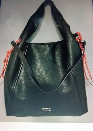 Bolso Bimba y Lola Negro el tamaño grande 40cm