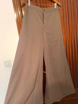 Pantalón de traje beige