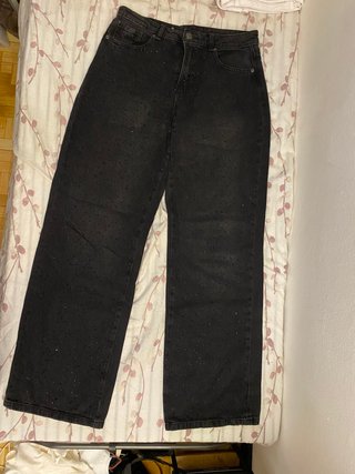 Pantalón Negro con Brillos