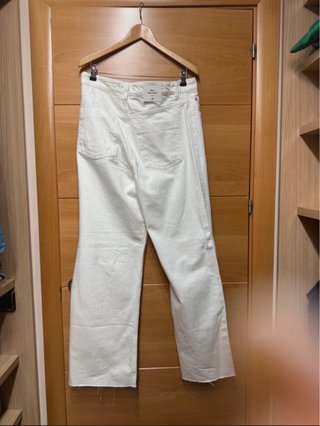 Pantalón vaquero blanco