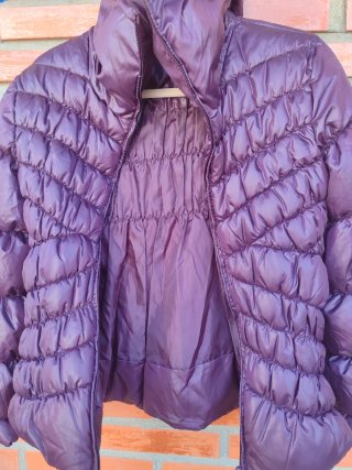 Chaqueta Abrigada NAFNAF Morada