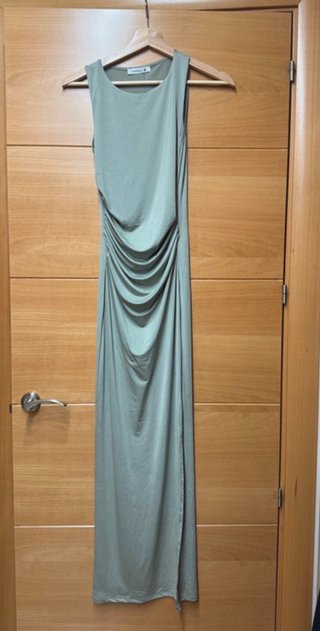 Vestido largo verde
