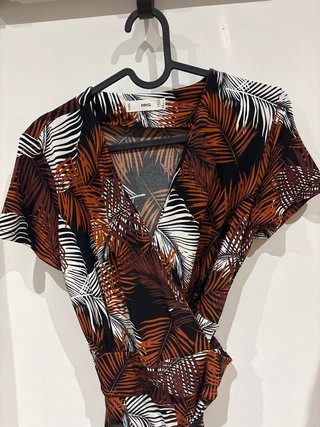 Mono estampado Mango talla M