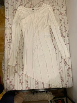 Vestido Asimétrico Blanco