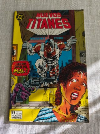 Comic clasico (1987). Nuevos Titanes N° 48.