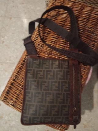 Bandolera Fendi Marrón