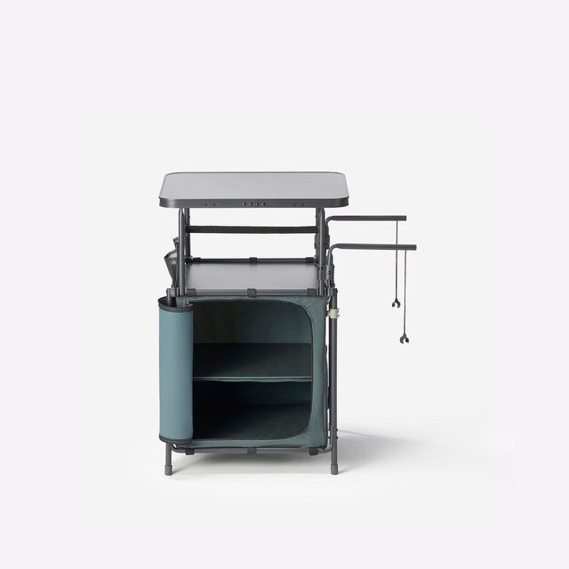 Mueble de cocina de camping S, plegable y compacto