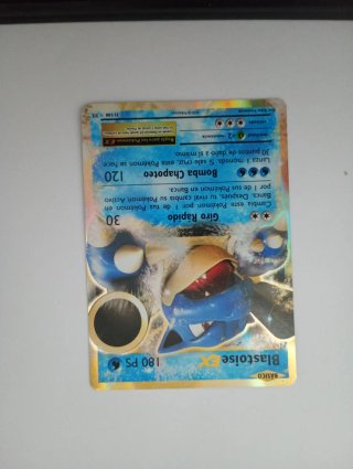 Carta Pokémon Blastoise EX