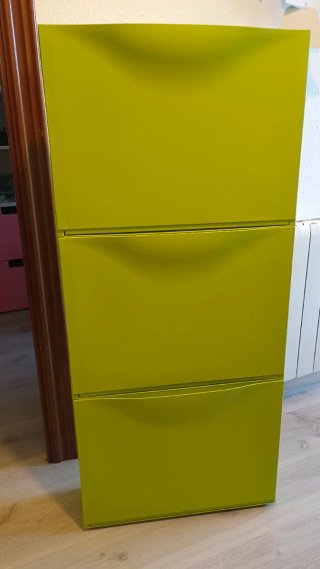 3 Zapateros TRONES Ikea Verdes