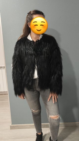 Chaqueta de fiesta negra