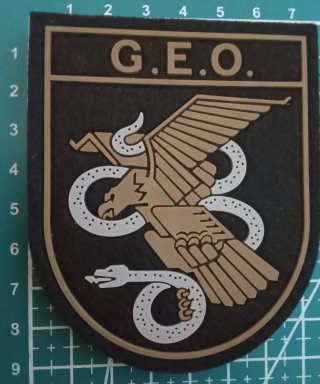 Parche GEO GRUPO ESPECIAL OPERACIONES POLICIA NAL
