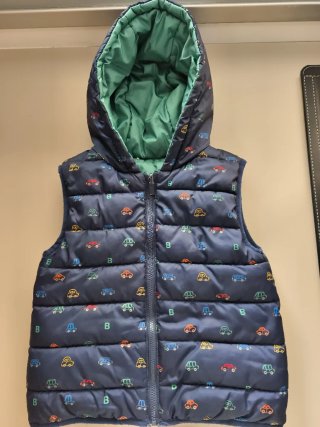 Chaleco Reversible Niño 3-4 Años