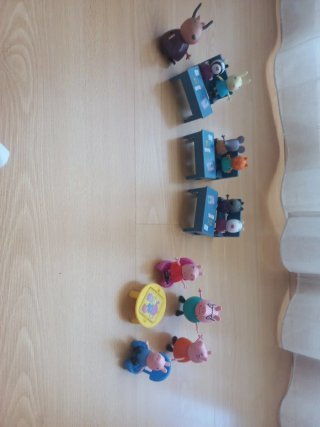 Figuras Peppa Pig: Escuela y Familia