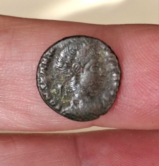 Moneda Romana Medio Centenional Constancio II