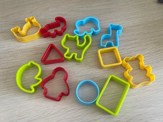 Set de 12 moldes para repostería