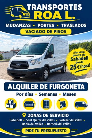 Alquiler de furgoneta