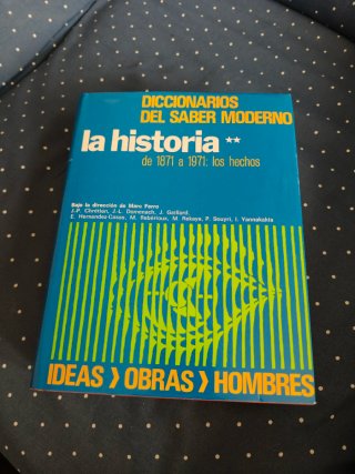 Diccionarios del saber moderno.