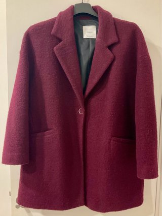 ABRIGO OVERSIZE MANGO Talla L