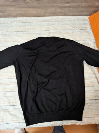 Jersey Lacoste de Lana Negro Talla L