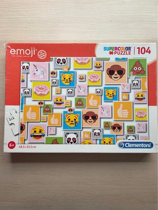 Puzzle Clementoni Emoticonos 104 piezas