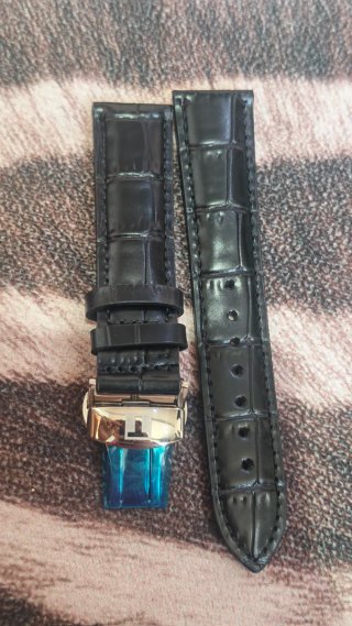Correa de Piel Tissot 20mm Negra