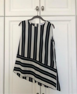 Blusa Calvin Klein a rayas