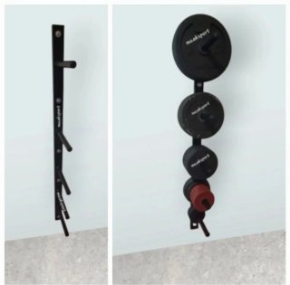 Soporte discos pared 28-30mm