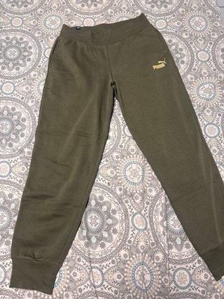 Pantalón de chándal Puma verde Talla S