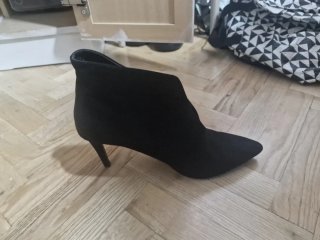 Botines negros Zara