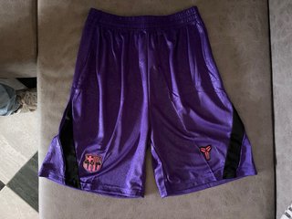 Pantalón corto FC Barcelona morado