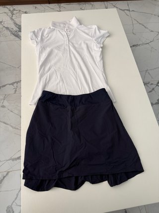 Conjunto Polo y Falda Pantalón Golf