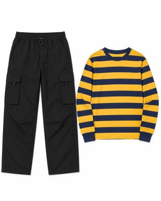 Conjunto de Pantalón Cargo y Camiseta