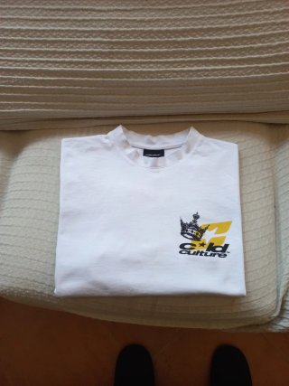 Camiseta Cold Culture Blanca Talla L