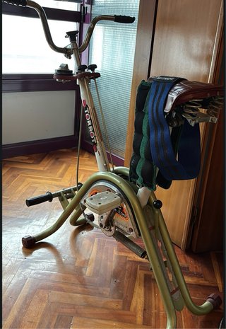 Bicicleta Estática con Remo Torrot Vintage